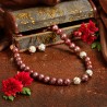 Schmuck-Set Sparkling, Gesamtansicht von Halskette und Ohrringen