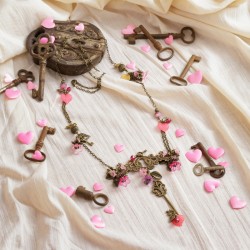 Longkette Schlüssel zum Herzen, Gesamtansicht