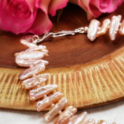 Schmuck-Set Harmonie, Detailansicht vom Verschluß der Halskette