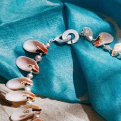 Halskette Kele'a matale'a, Detailansicht vom Kettenverschluß