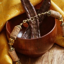 Schmuck-Set Tamarinde, Nahaufnahme vom Kettenverschluß