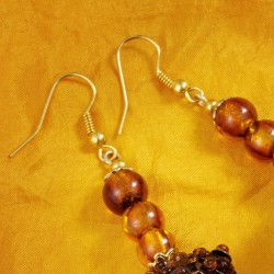 Nidhi, Detailansicht der Ohrringanhänger