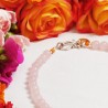 Schmuck-Set La Catrina aus Jade, Kunststoff, Howlith und Stoff, Detailansicht vom Kettenverschluß